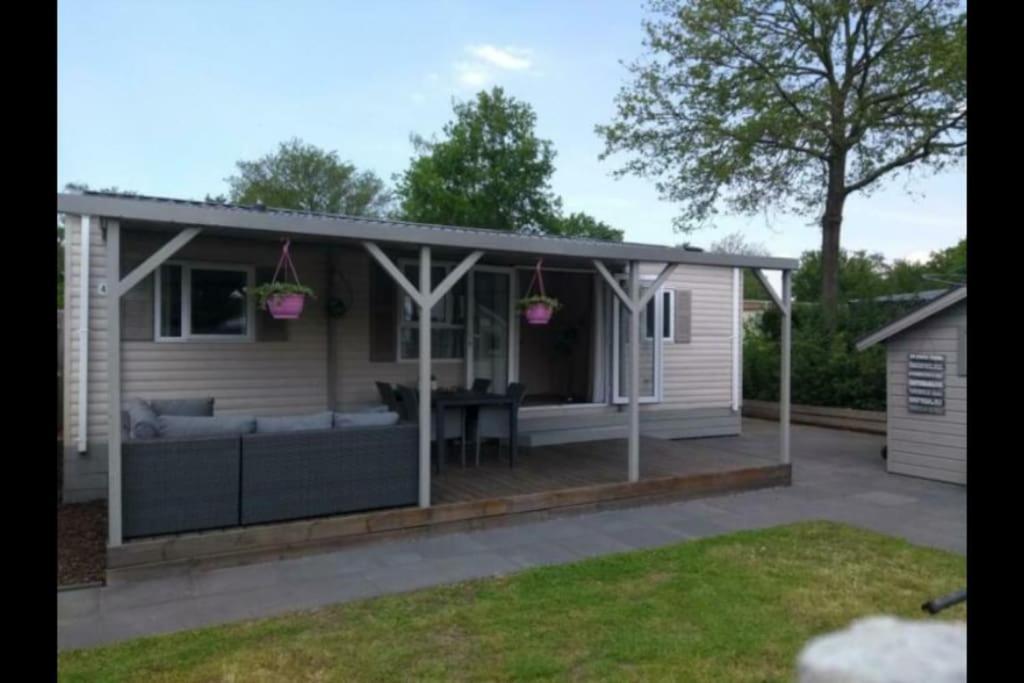 Chalet Te Huur Op *****Camping Terspegelt 4 Personen Eersel Ngoại thất bức ảnh