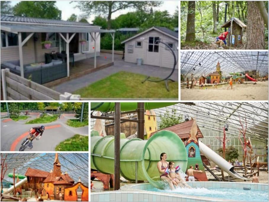 Chalet Te Huur Op *****Camping Terspegelt 4 Personen Eersel Ngoại thất bức ảnh