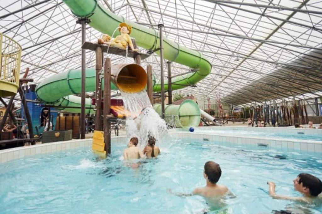 Chalet Te Huur Op *****Camping Terspegelt 4 Personen Eersel Ngoại thất bức ảnh